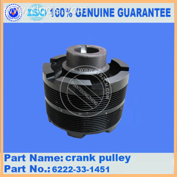 Komatsu D65 Fan pulley 6151-61-3320 V belt 04121-22269